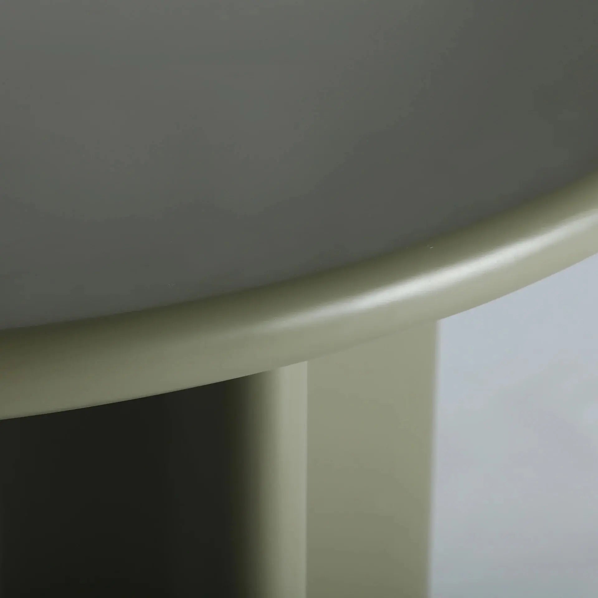 Table de Salle à Manger en Bois MDF Vert MORLAC - 119 cm KODU