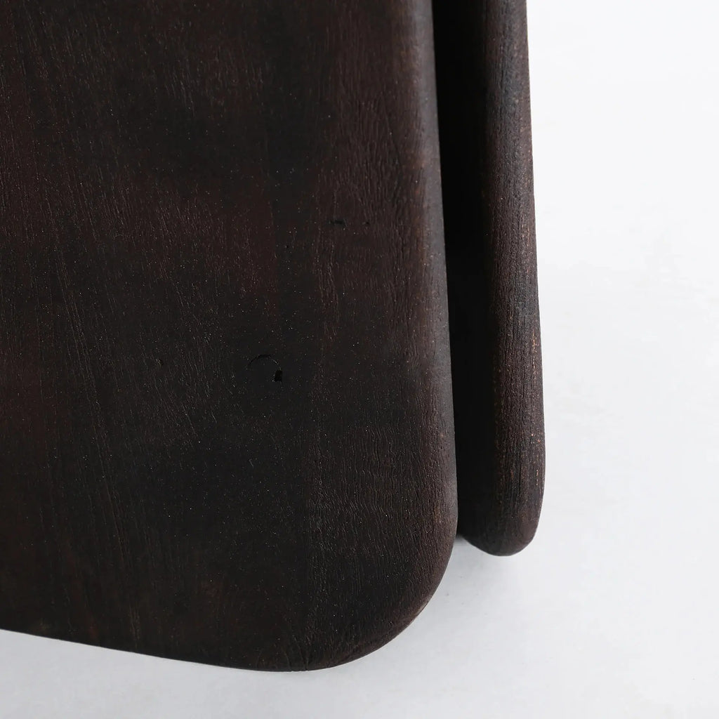 Table de Salle à Manger en Bois de Manguier Marron SEISSAN - 200 x 100 cm KODU
