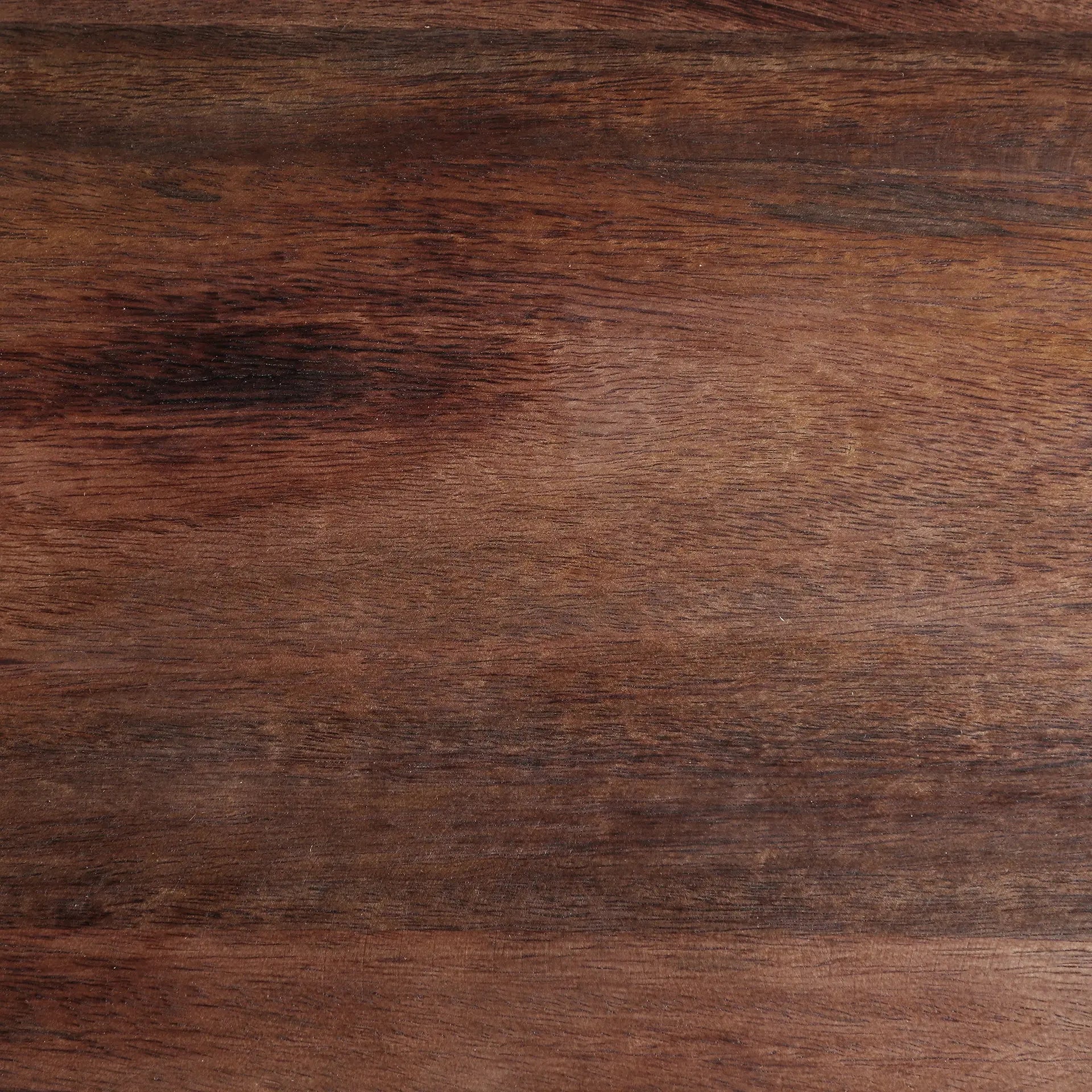 Table de Salle à Manger en Fer Ocre Brillant et Bois de Manguier Marron NAHINA - 90 cm KODU