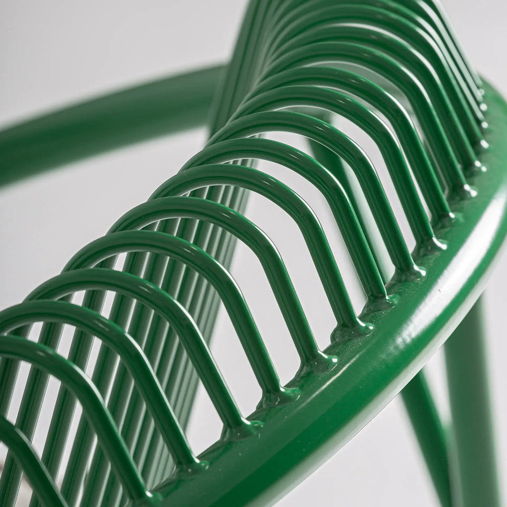 Tabouret de Bar Vert BRIENZ - 51 x 53 cm KODU