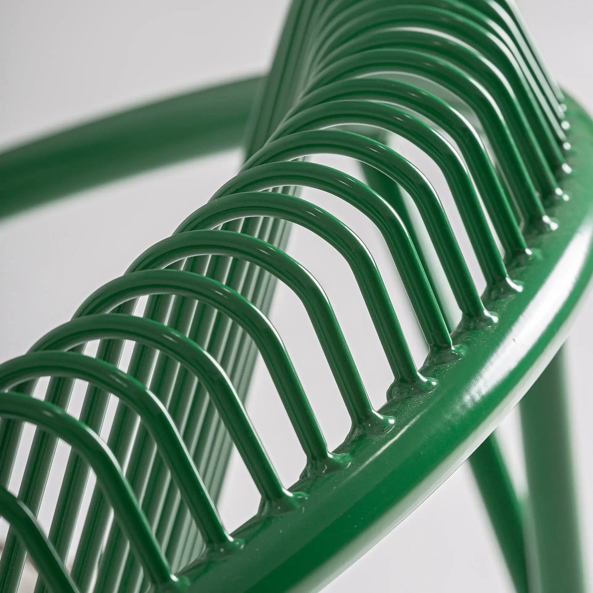 Tabouret de Bar Vert BRIENZ - 51 x 53 cm KODU