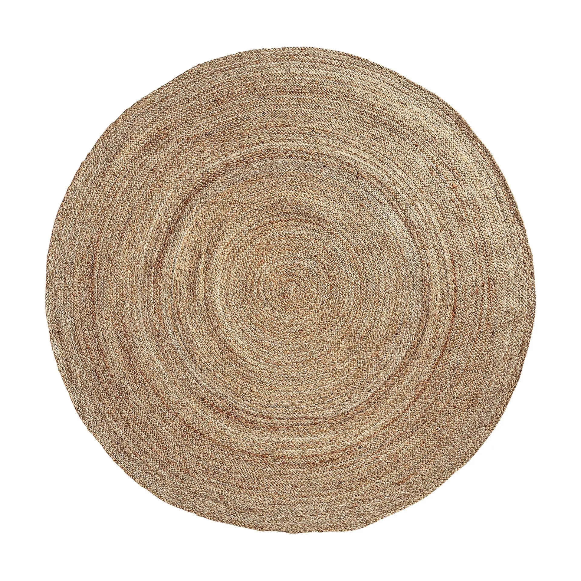 Tapis Rond en Jute Brun EBBA - 182 cm KODU