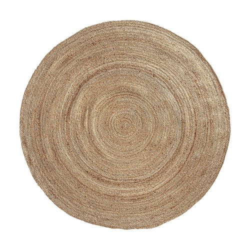 Tapis Rond en Jute Brun EBBA - 182 cm KODU