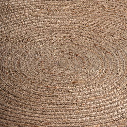 Tapis Rond en Jute Brun EDNA - 220 cm KODU