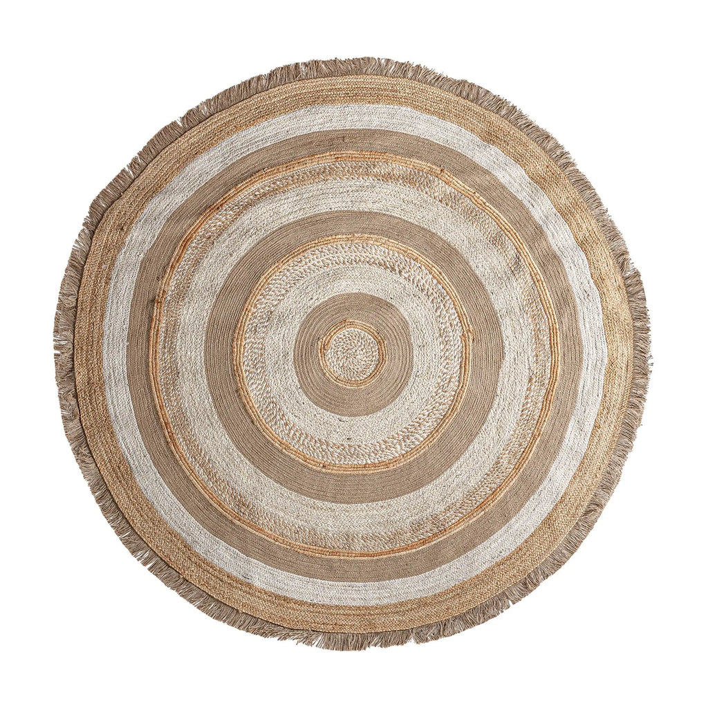 Tapis Rond en Jute Brun ELA - 220 cm KODU