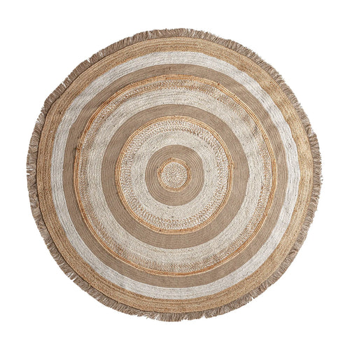 Tapis Rond en Jute Brun ELA - 220 cm KODU