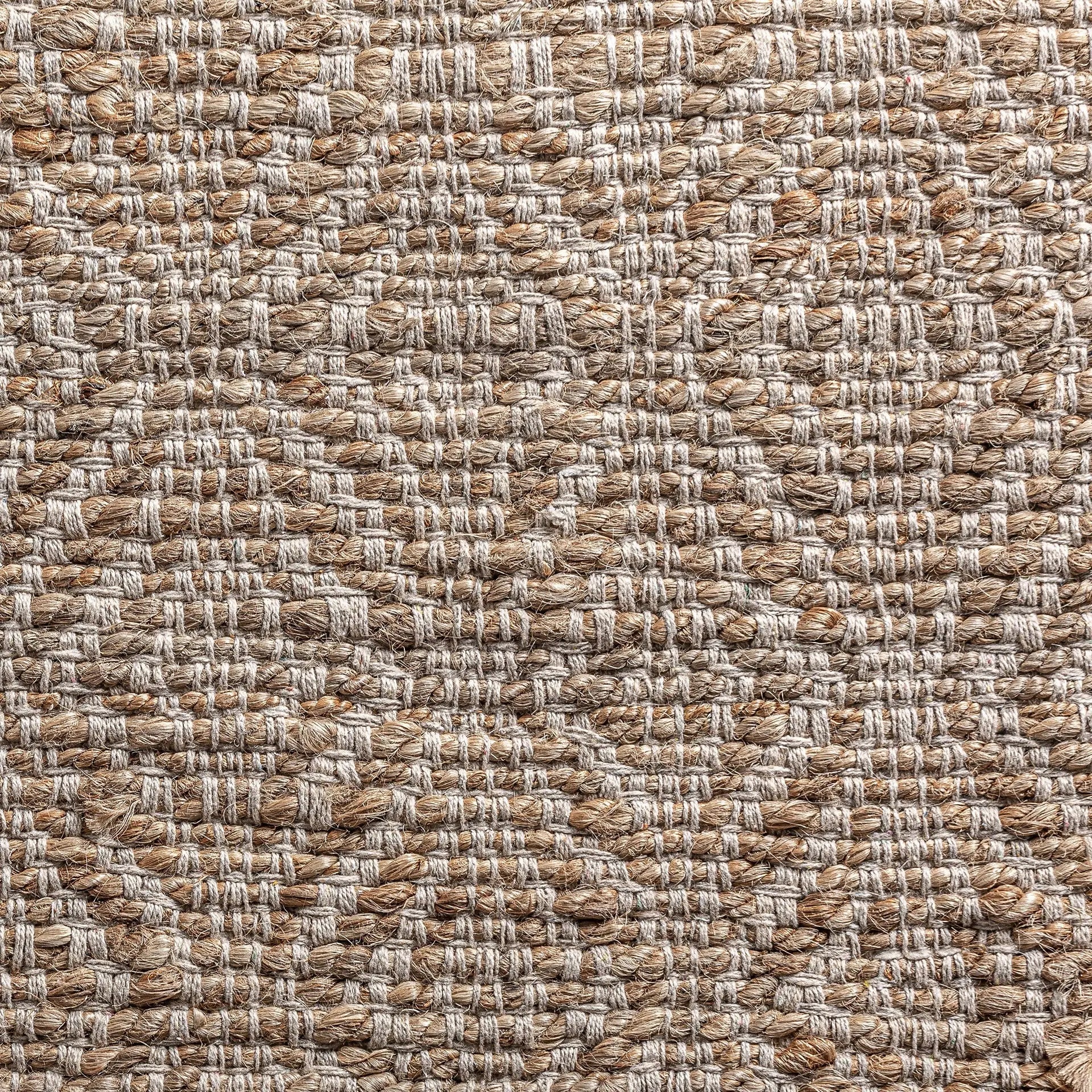 Tapis en Jute et Coton Brun ALIENA - 200 x 310 cm KODU
