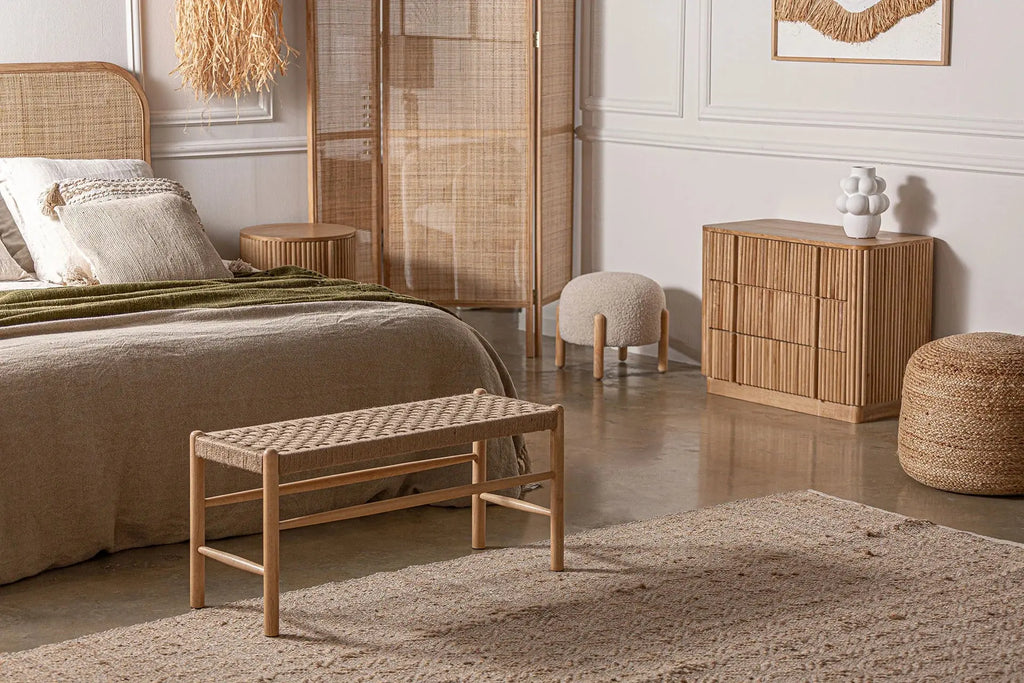 Tapis en Jute et Coton Brun ALIENA - 200 x 310 cm KODU