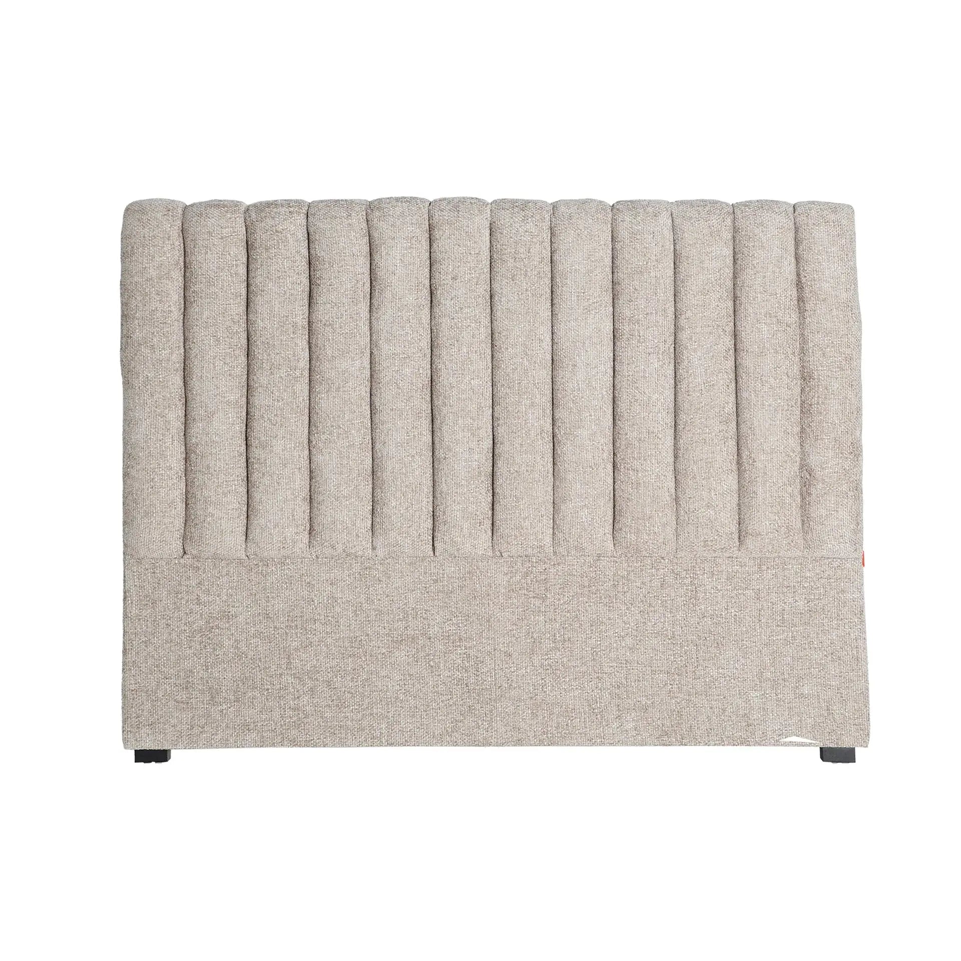 Tête de Lit en Coton Beige GILLEY - 160 cm KODU
