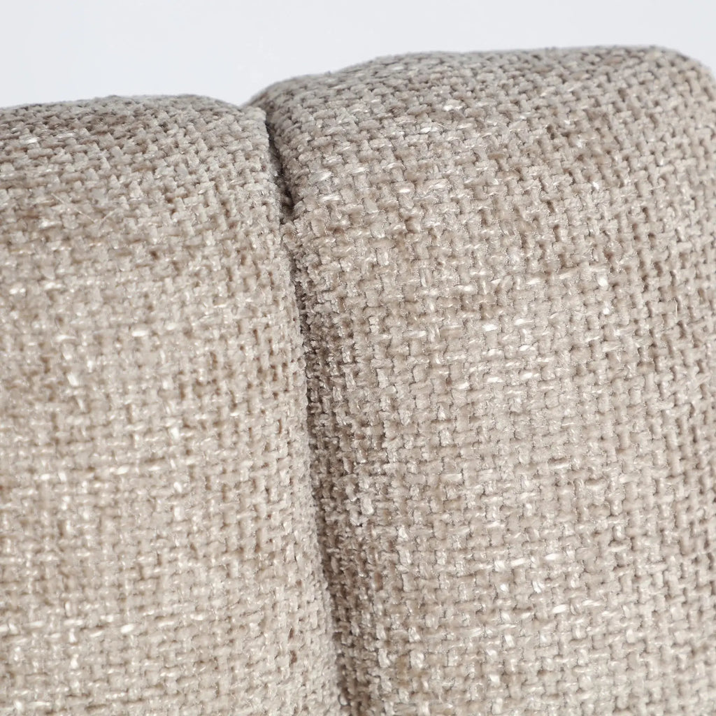 Tête de Lit en Coton Beige GILLEY - 160 cm KODU