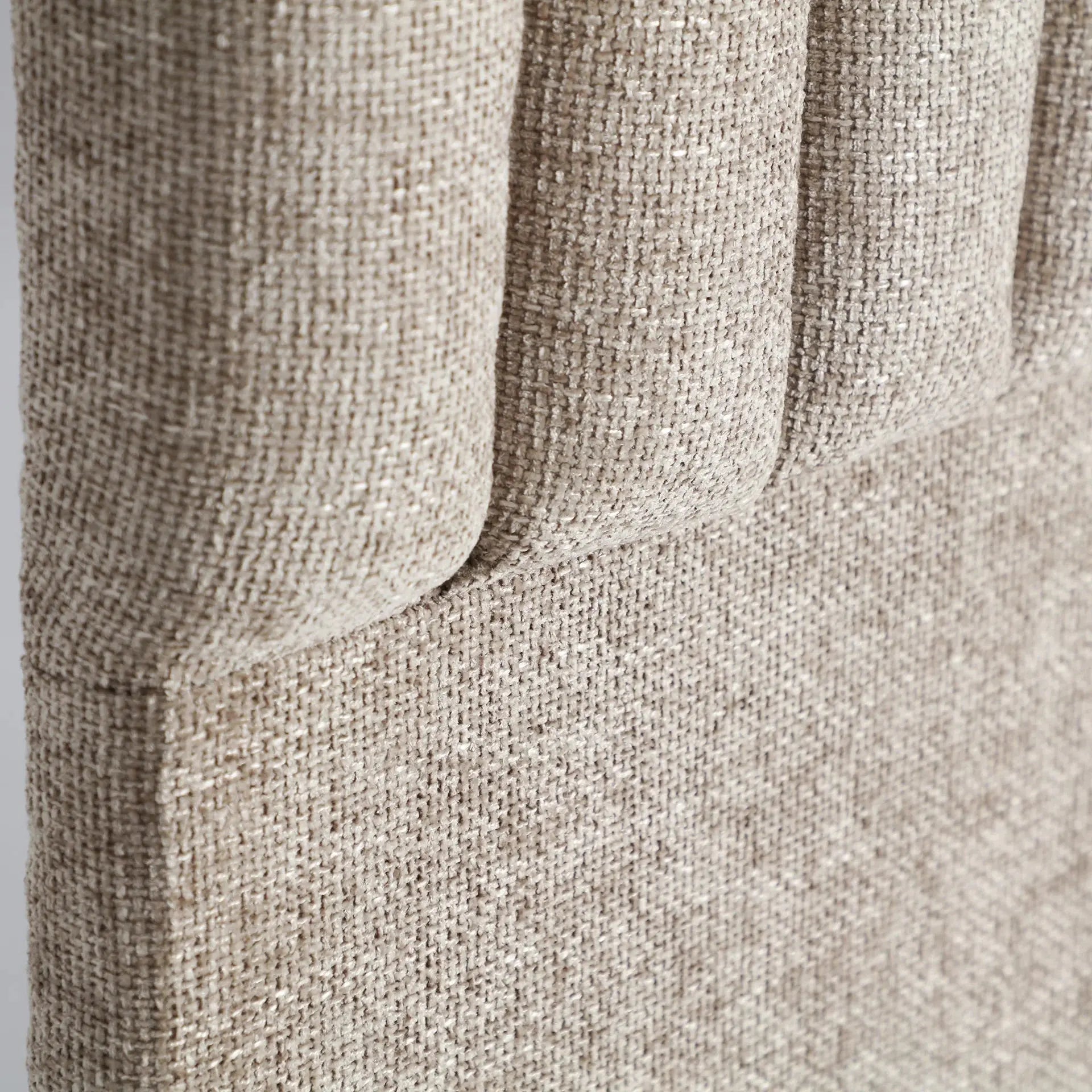 Tête de Lit en Coton Beige GILLEY - 160 cm KODU