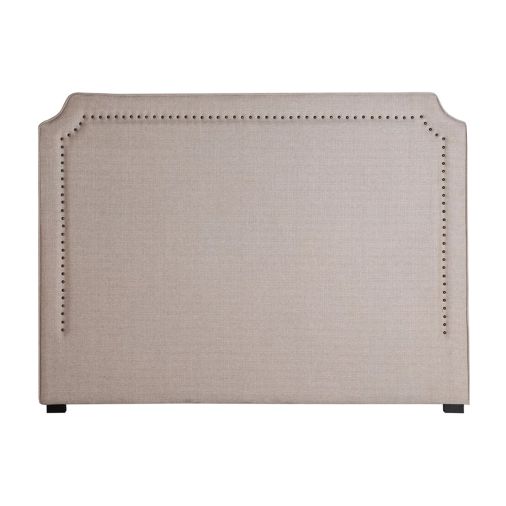 Tête de Lit en Lin Beige SOUSEL - 160 cm KODU