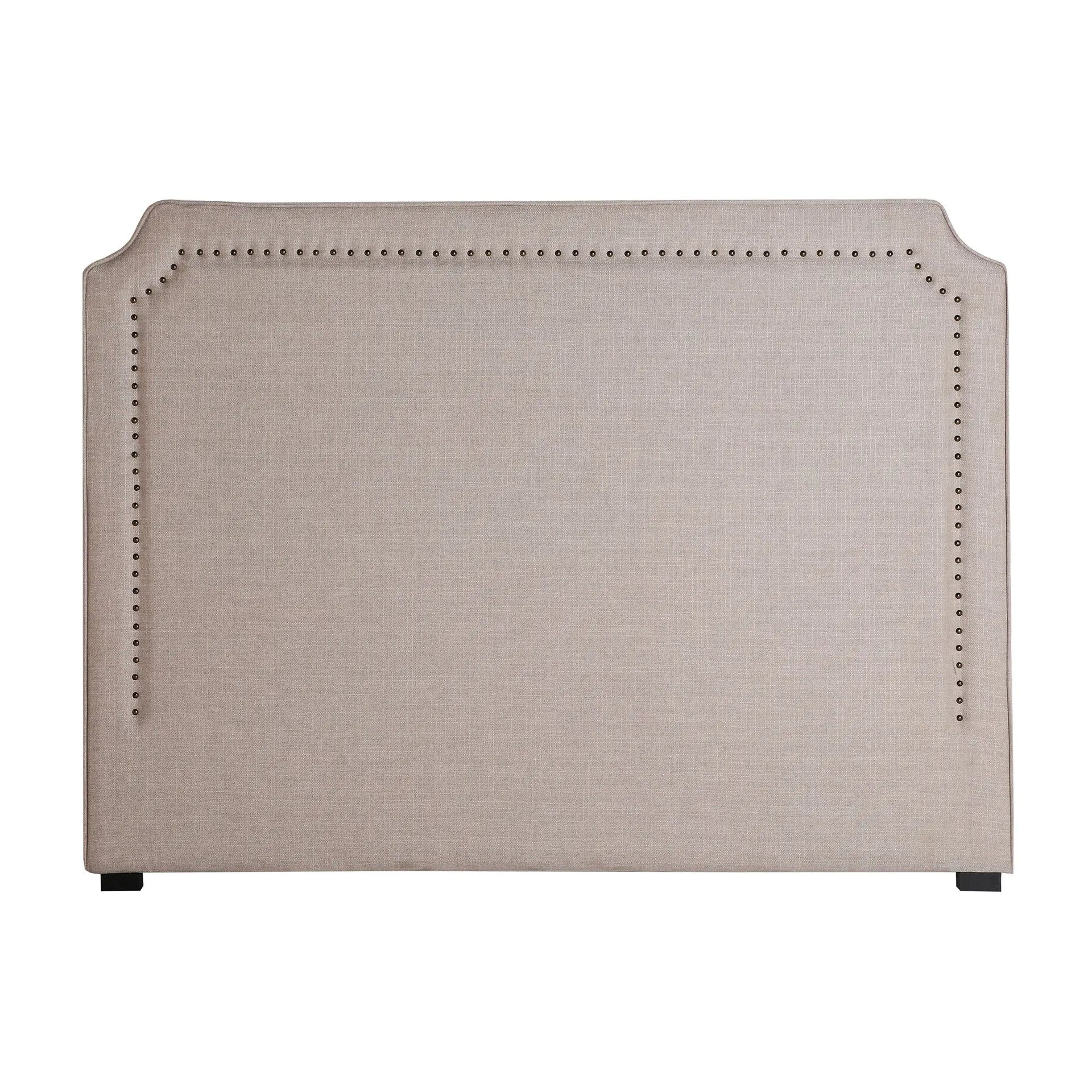 Tête de Lit en Lin Beige SOUSEL - 160 cm KODU