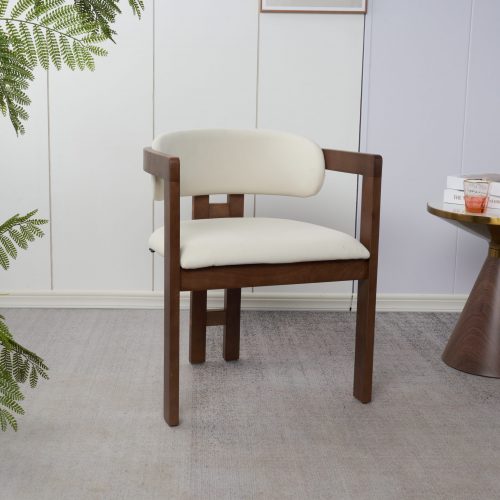 Chaise en bois molly marron hawali home 1