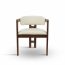 Chaise en bois molly marron hawali home 3