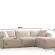 Canapé modulable en tissu velours leonie 3 modules hawali home 5