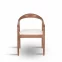 Chaise en bois d'hévéa liya hawali home 2