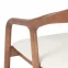 Chaise en bois d'hévéa liya hawali home 6