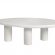 Table basse effet ciment aesthetic ciment blanc 120 cm hawali home 4