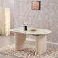 Table à manger ovale extensible nina 1