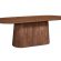 Table à manger ovale en bois de manguier brun clair massiva hawali home 3
