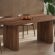 Table à manger ovale en bois de manguier brun clair woody 200 cm hawali home 1