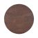 Table à manger ronde en bois de manguier brun dark woody 130 cm hawali home 5