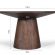Table à manger ronde en bois de manguier brun dark woody 130 cm hawali home 8