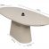 Table à manger effet ciment scarlett beige 220 cm 9